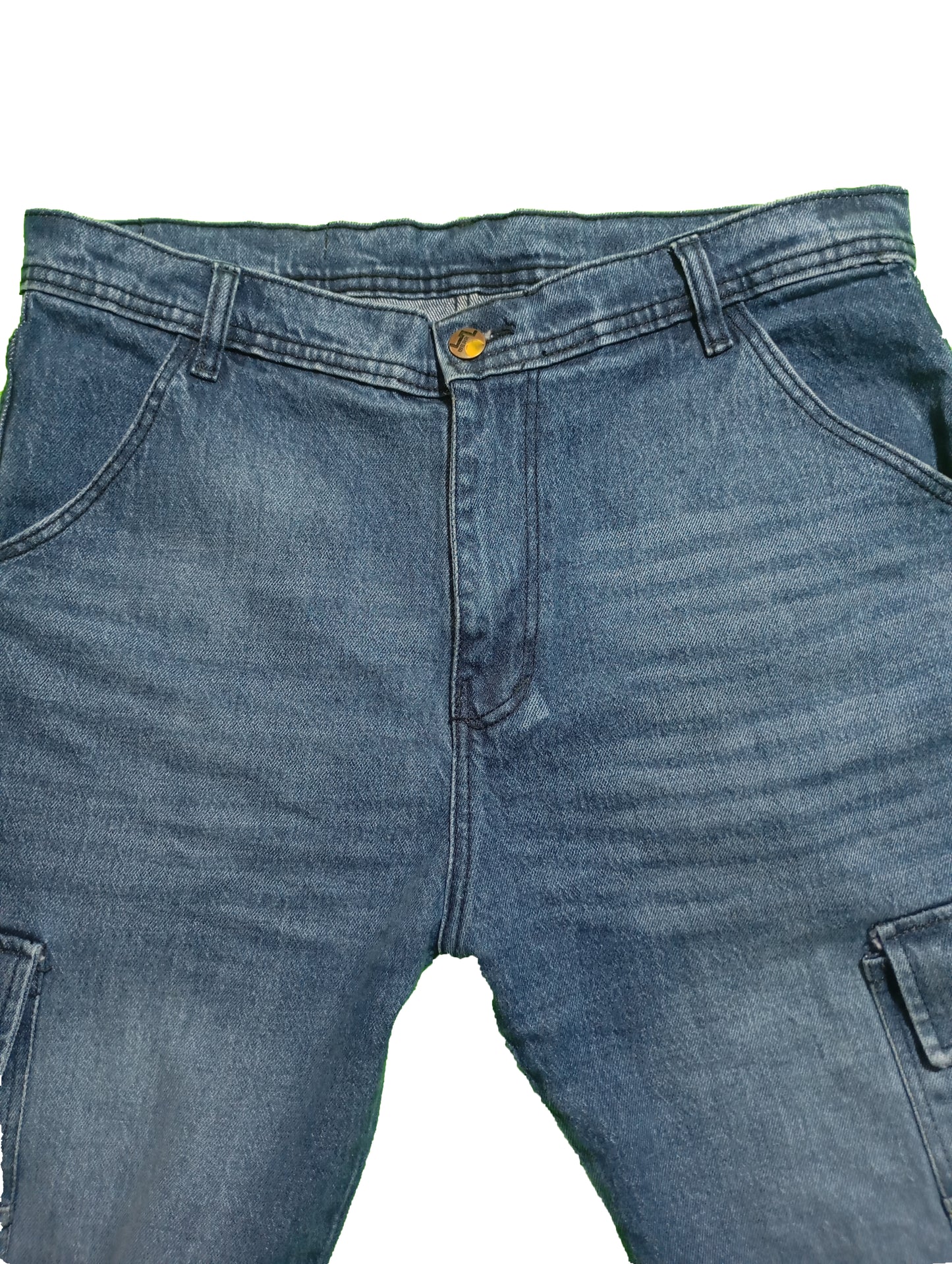 Classic Blue 6-Pocket Baggy Jeans