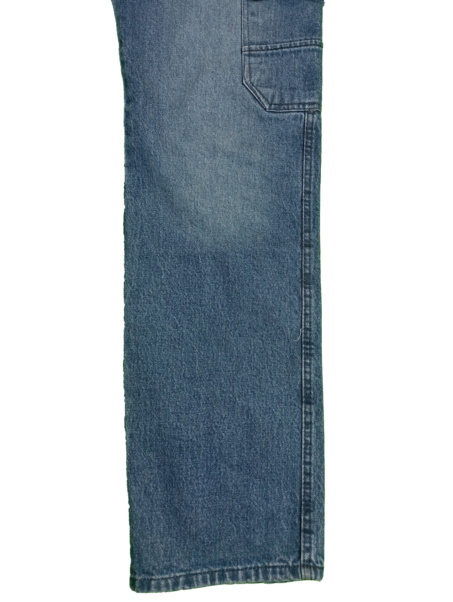 Classic Blue 6-Pocket Baggy Jeans
