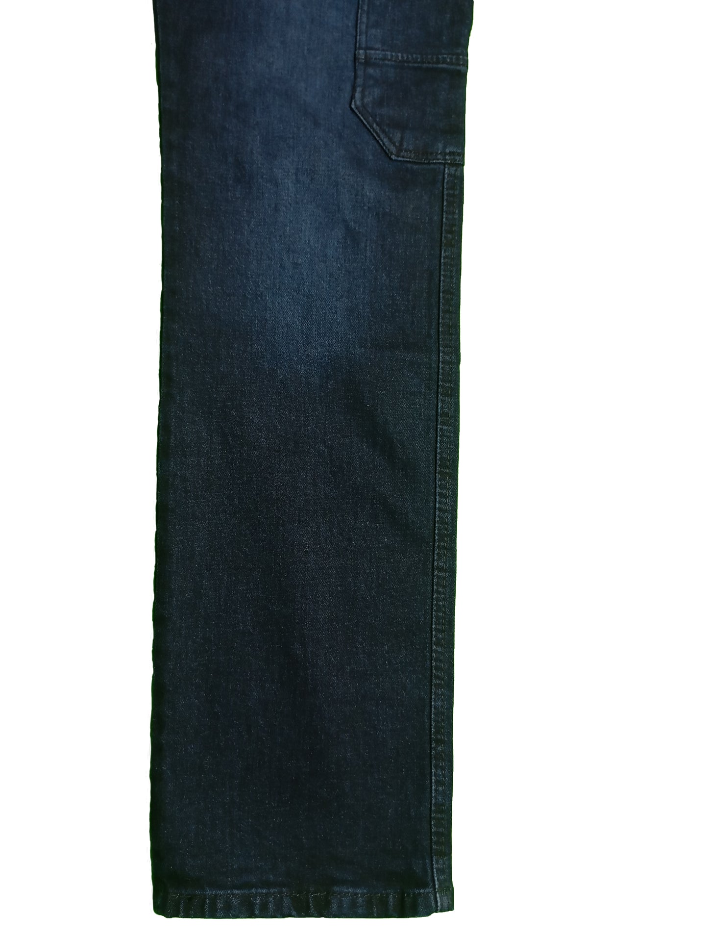 Navy Blue 6-Pocket Baggy Jeans