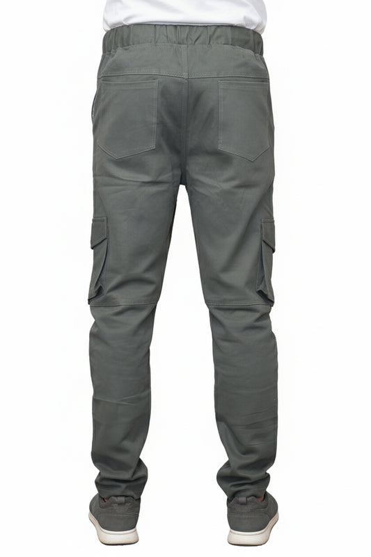 Olive Green Relaxed Fit Cargo