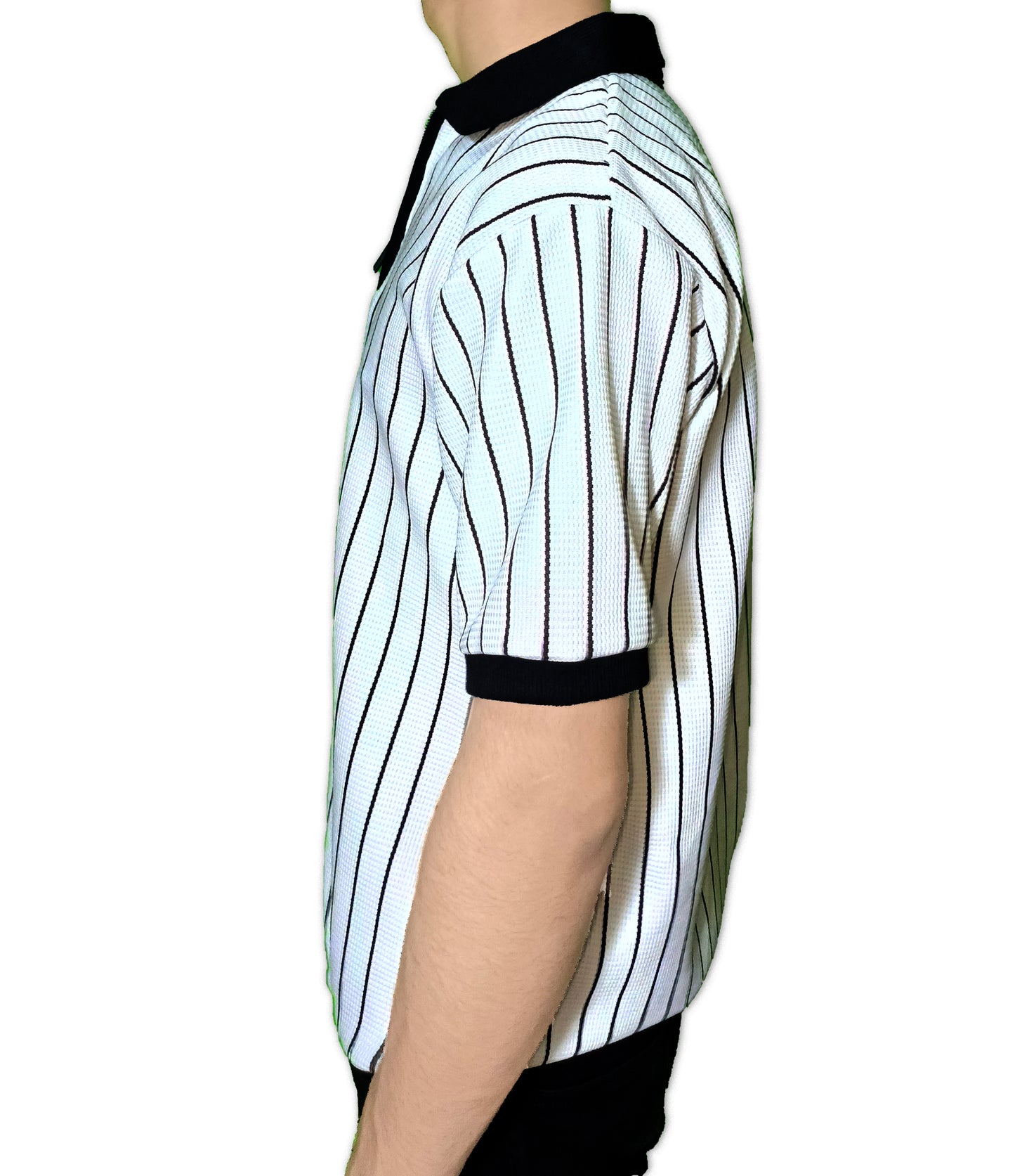 The Oxford Zip Polo – Timeless Stripes