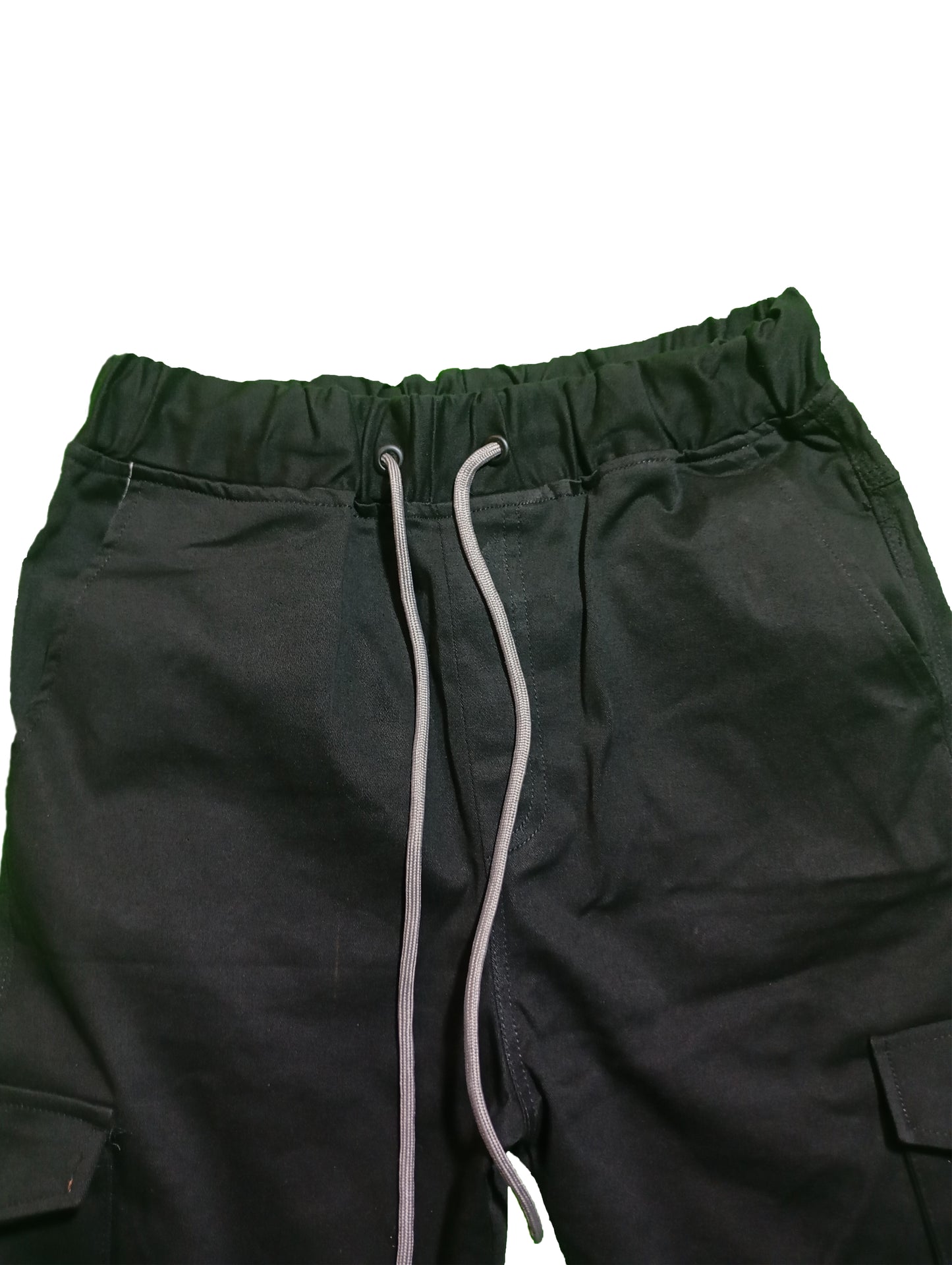Jet Black Relaxed Fit Cargo